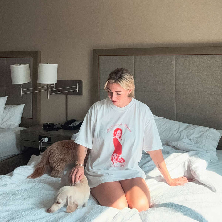 all i want for christmas unisex tee