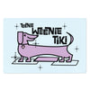 teenie weenie tiki bar metal sign