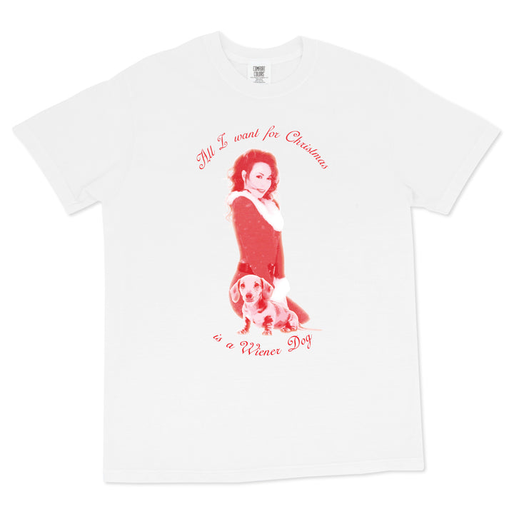 all i want for christmas unisex tee