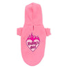 daddy’s girl doxie hoodie | ween pink