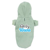 only weens doxie hoodie