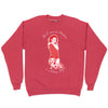 all i want for christmas unisex crew | cranberry
