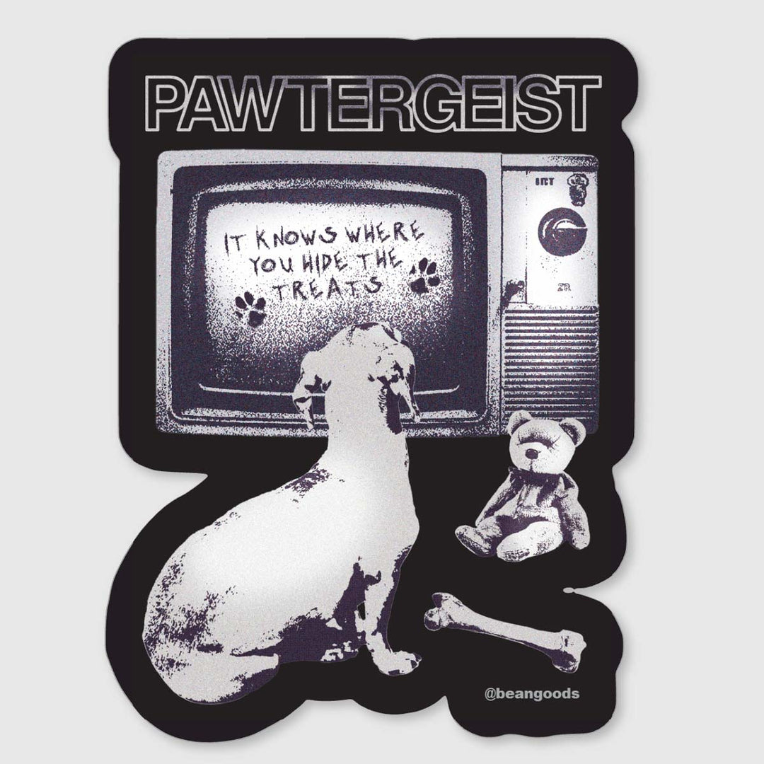 pawtergeist sticker