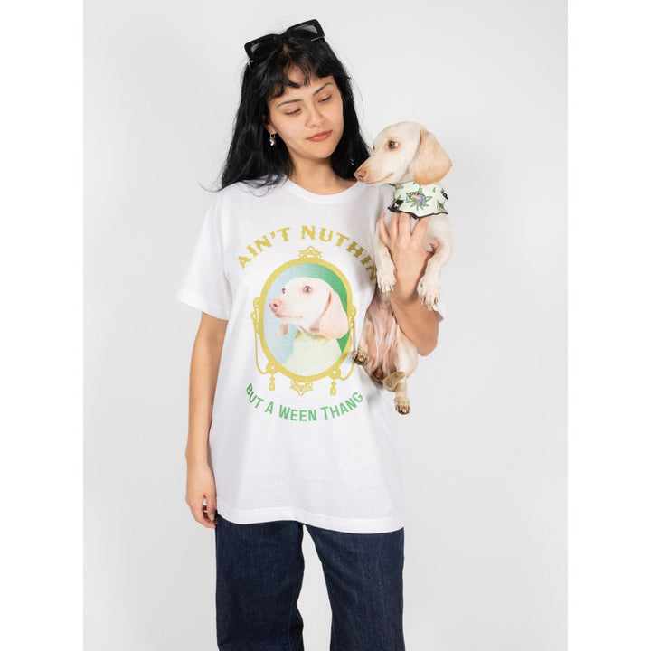 ain’t nuthin’ but a ween thang custom unisex tee - bean goods