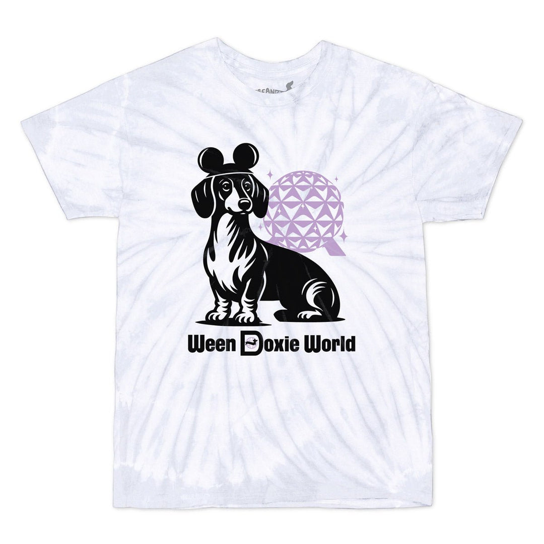 doxie world unisex tie - dye tee - bean goods