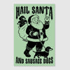 hail santa sticker