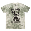 hail santa unisex tie-dye tee