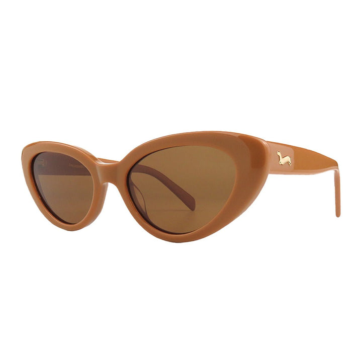 haute dog eyes dachsunglasses - caramel - bean goods