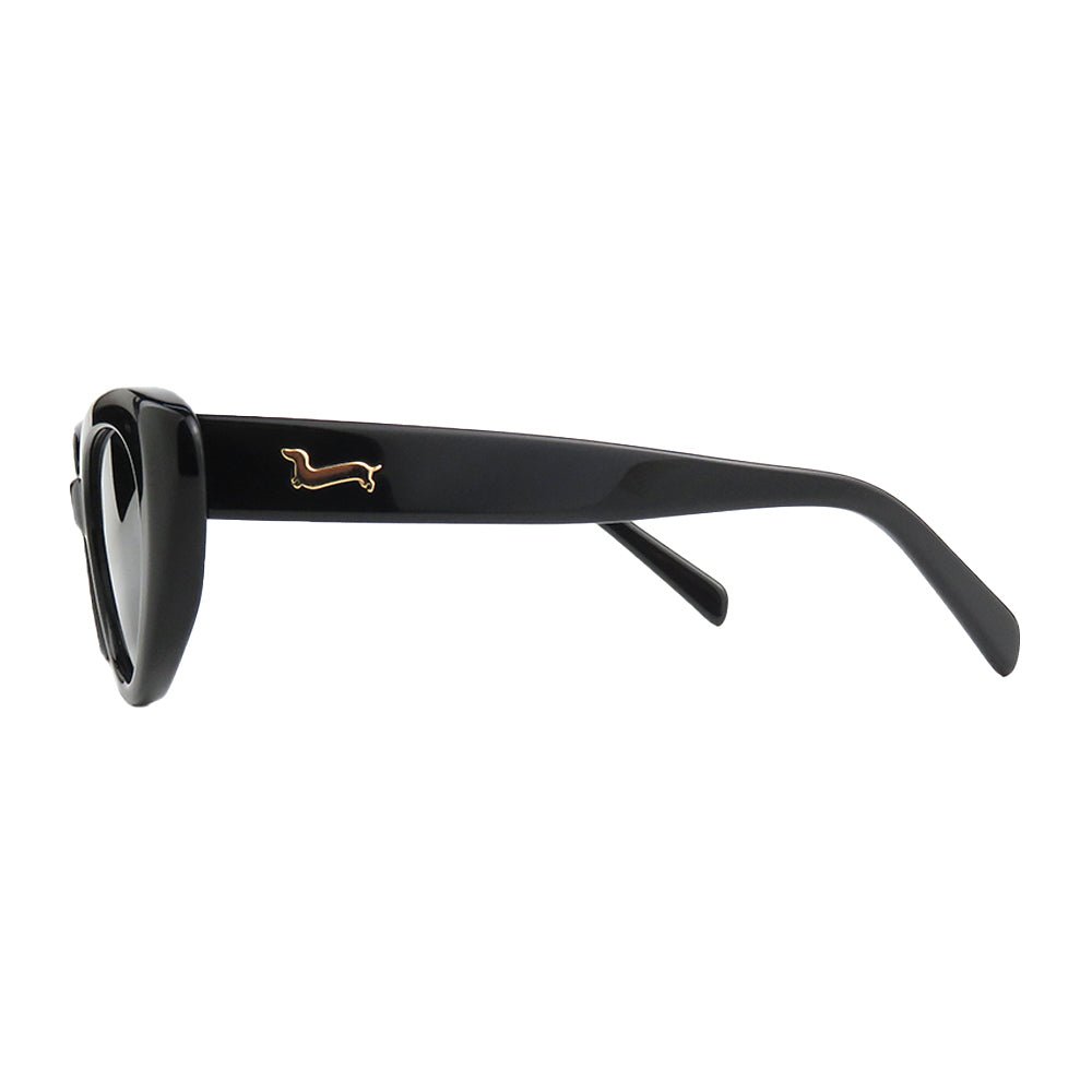 haute dog eyes dachsunglasses - midnight - bean goods