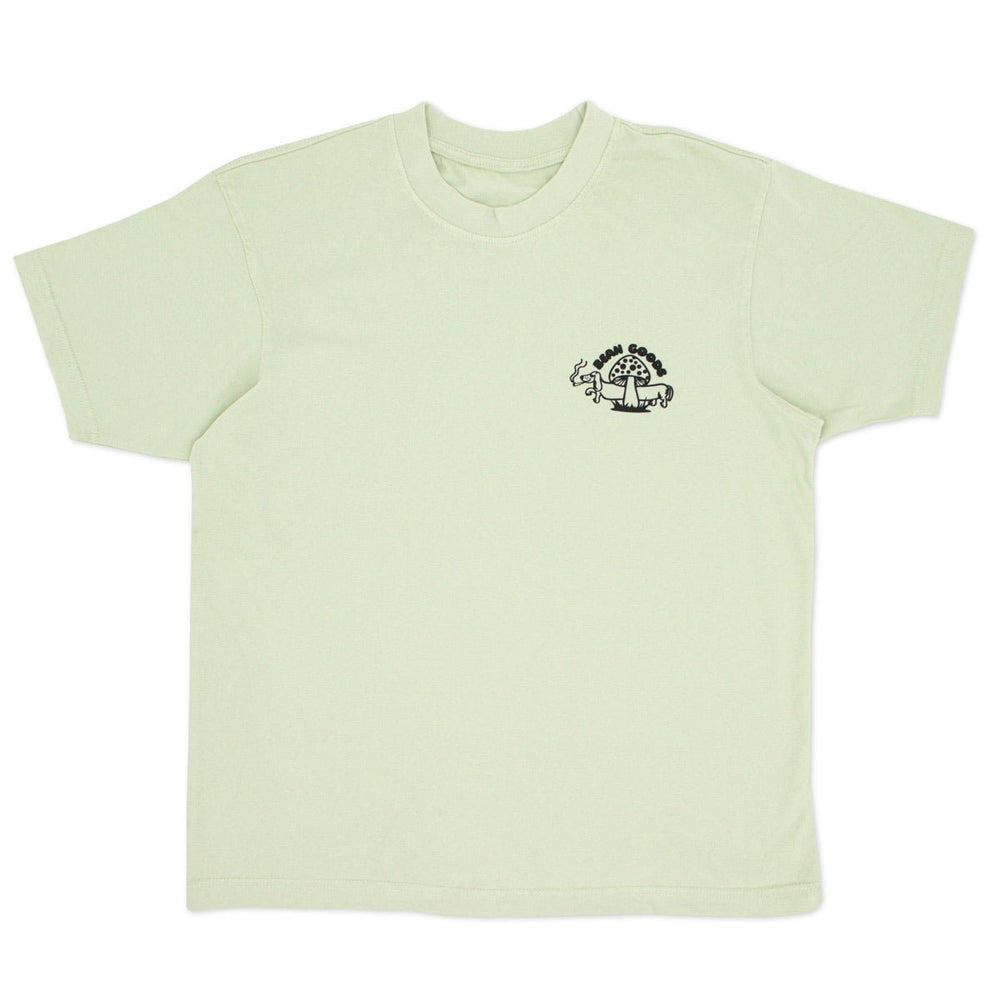 high & low dog walking co. unisex boxy tee - bean goods