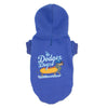 LA dodger dogs doxie hoodie