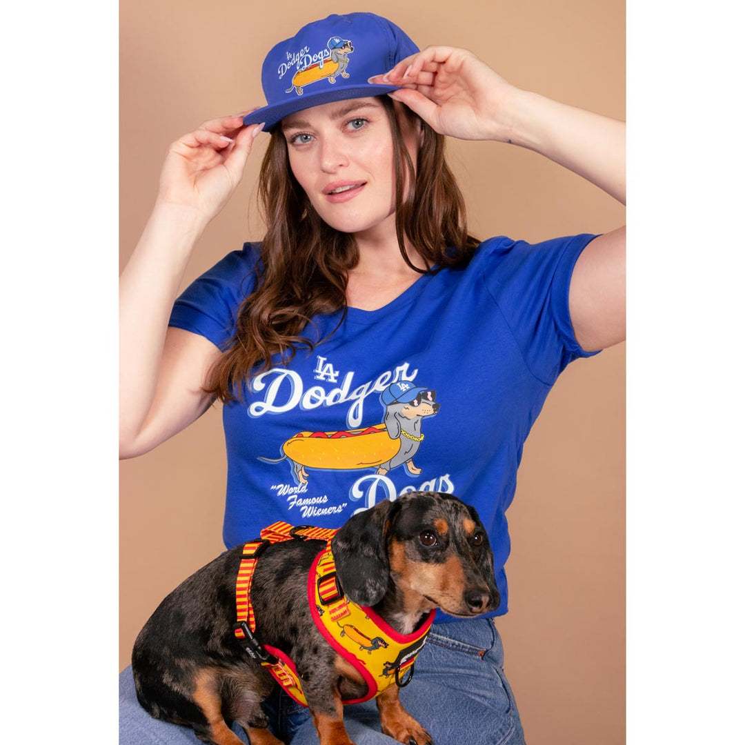 LA dodger dogs hat - bean goods
