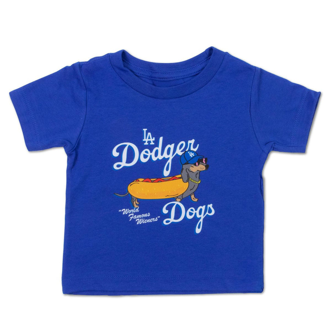 la dodger dogs infant tee - bean goods
