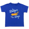 la dodger dogs toddler tee