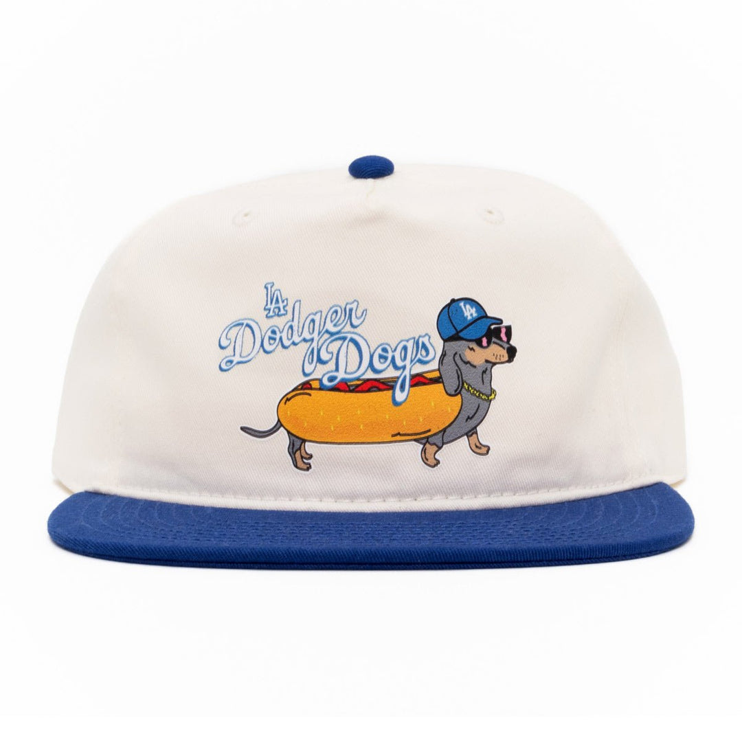 la dodger dogs two - tone cap - bean goods