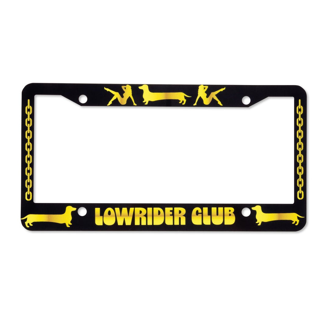 lowrider club license plate cover - bean goods