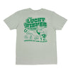 lucky wiener tavern unisex tee | sage