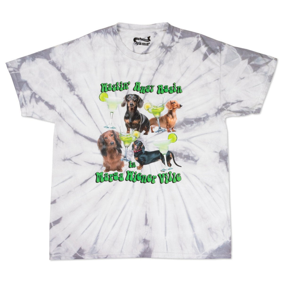 margawienerville unisex tee | shaken silver tie - dye - bean goods