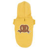 pretzel ween doxie hoodie | mustard