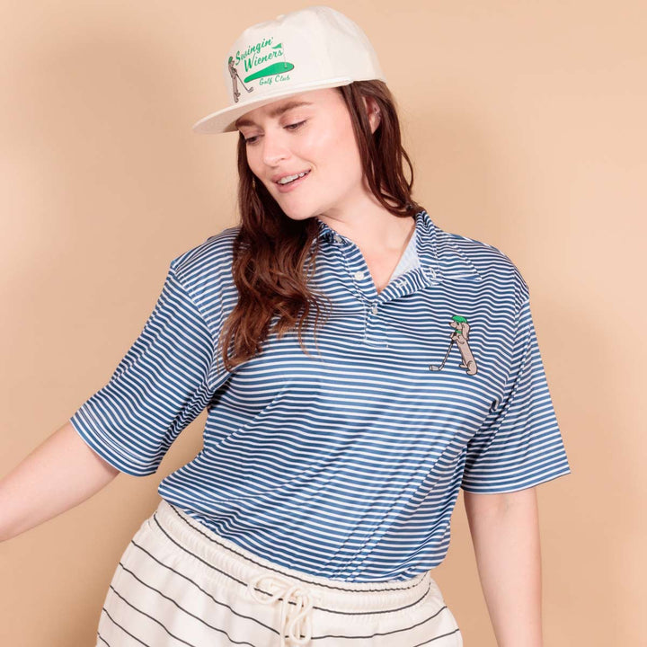 swingin’ wieners golf club rope hat | cream - bean goods