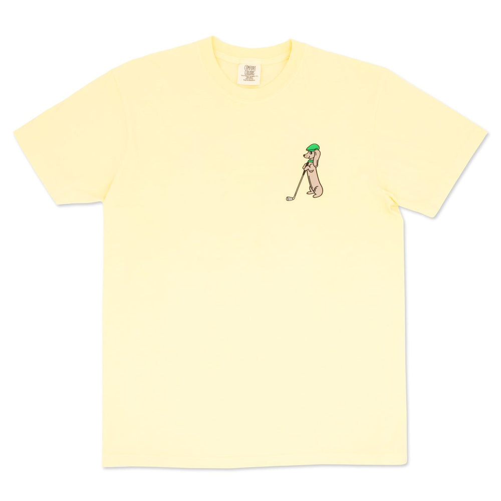 swingin’ wieners golf club unisex tee | banana - bean goods