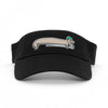 swingin’ wieners golf club visor | black
