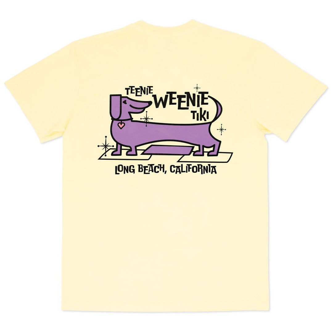 teenie weenie tiki bar unisex tee | yellow - bean goods