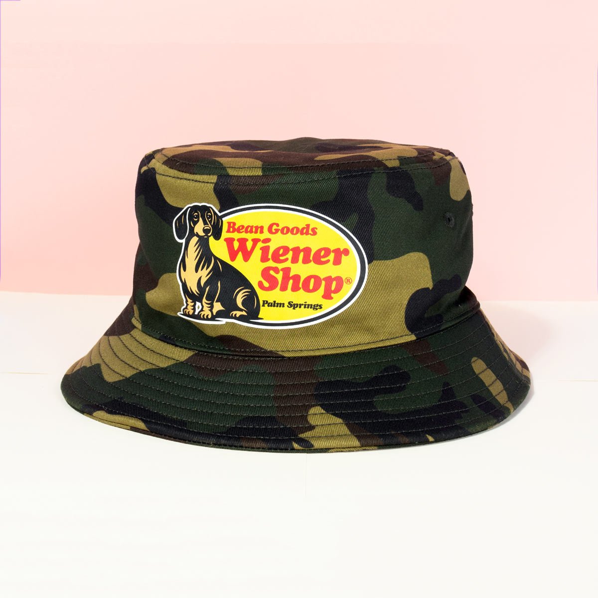 wiener shop bucket hat - bean goods