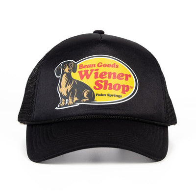 wiener shop hat | black - bean goods