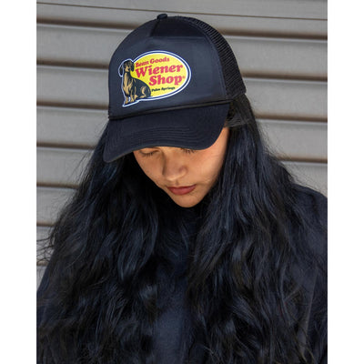 wiener shop hat | black - bean goods