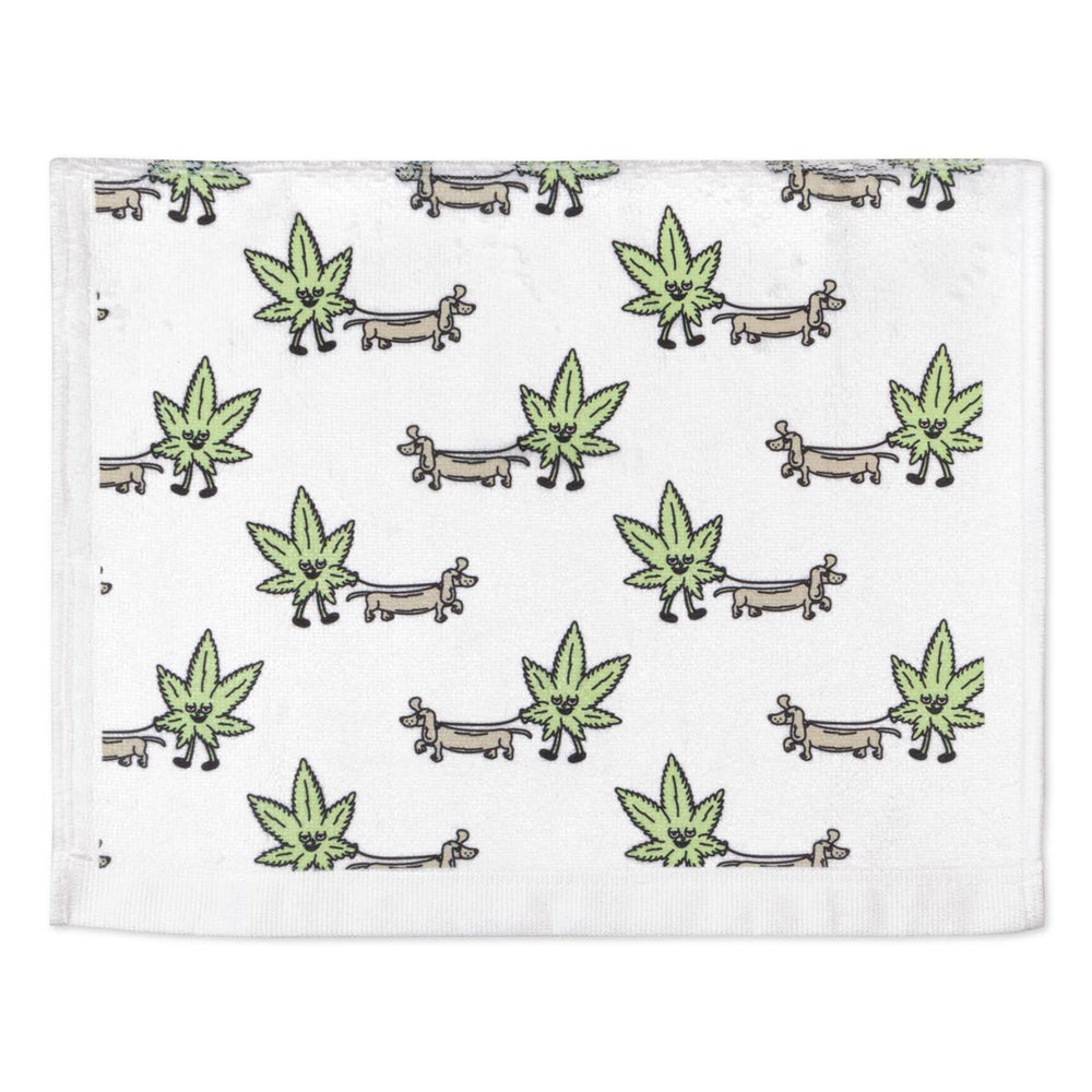 wieners & weed hand towel - bean goods