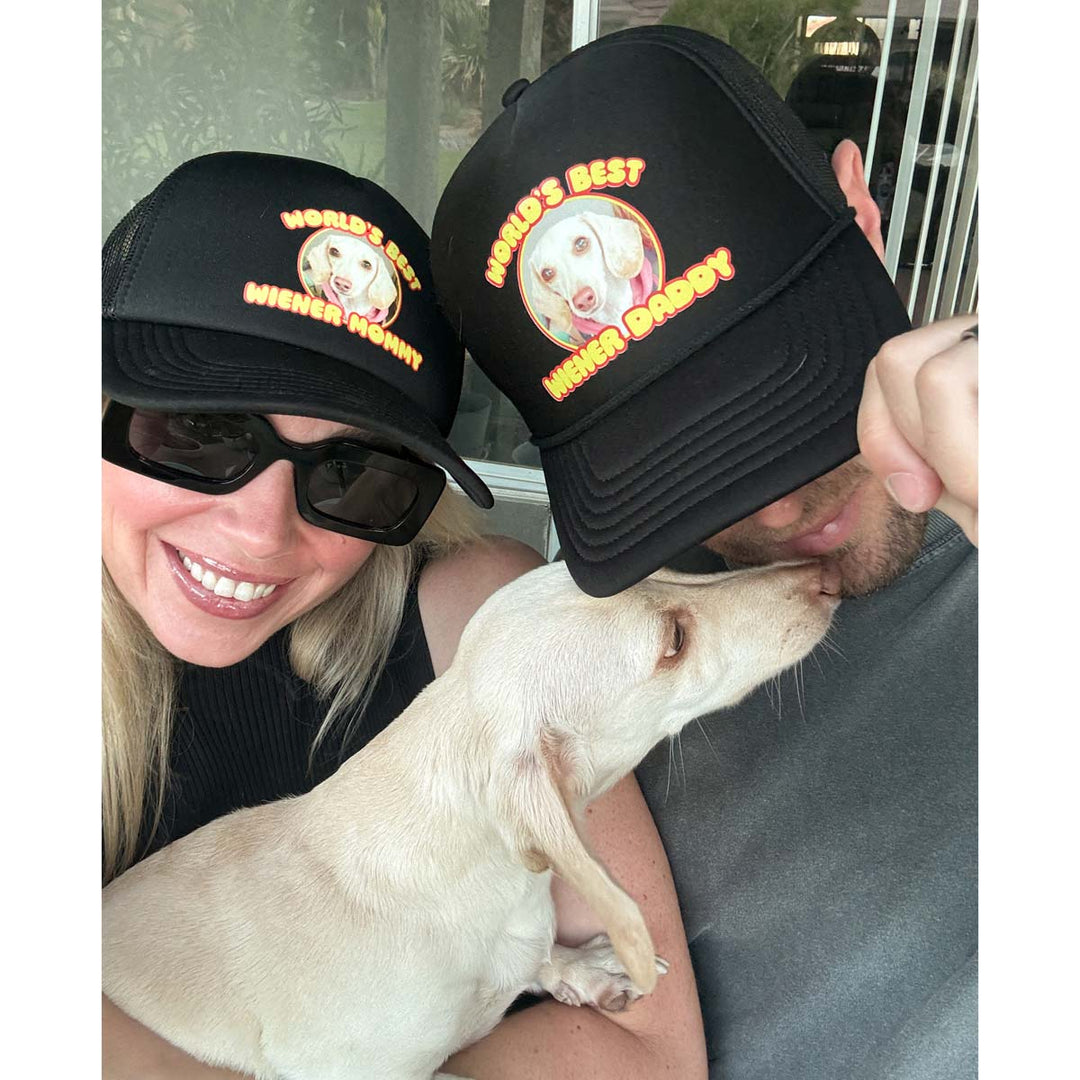 world’s best wiener daddy custom hat - bean goods