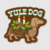 yule dog sticker