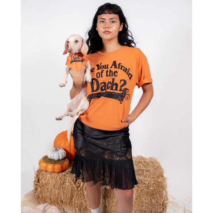 afraid of the dach unisex tee - bean goods