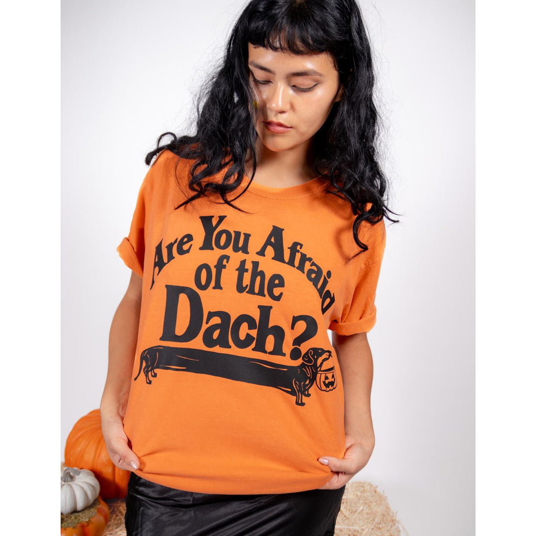 afraid of the dach unisex tee - bean goods
