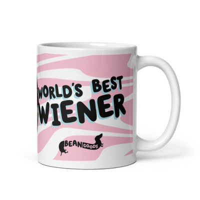 custom world's best wiener mug - bean goods