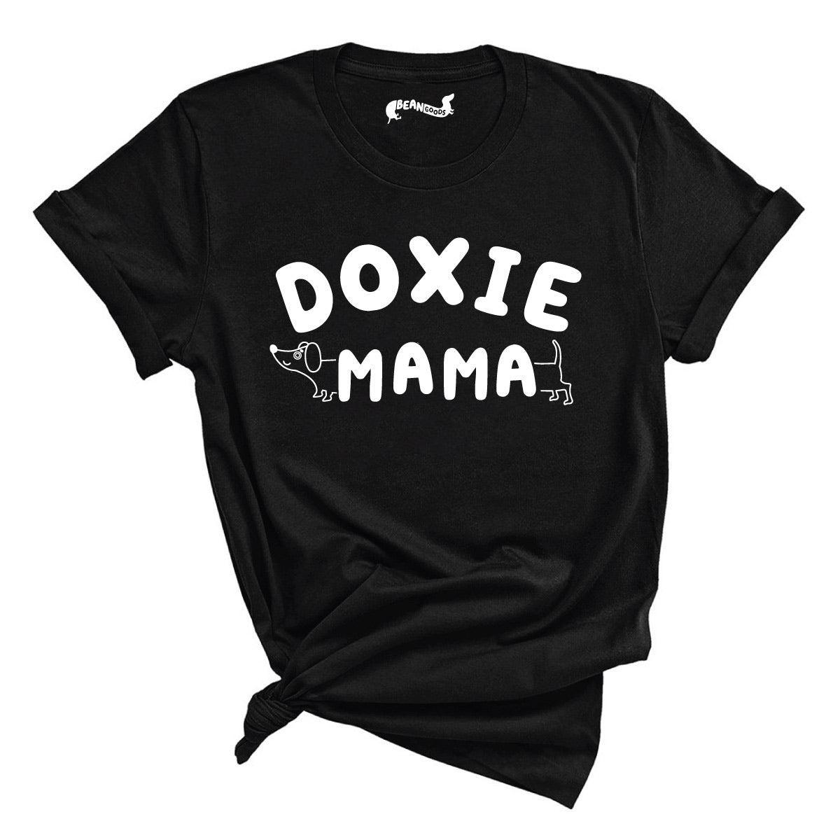 doxie mama unisex tee | black - bean goods