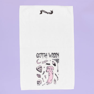 goth ween hand towel - bean goods