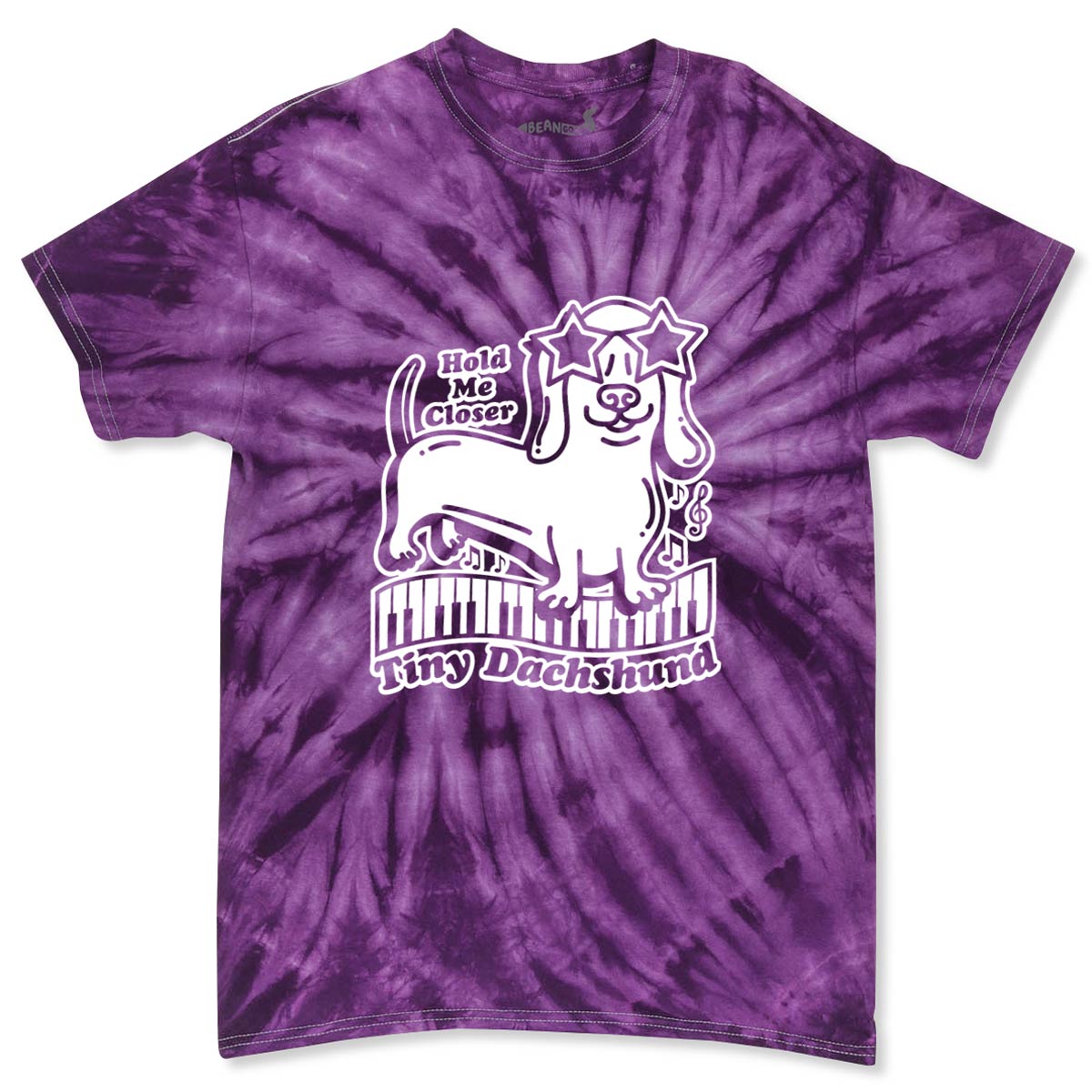 Hold Me Closer Tiny Dachshund Tie-Dye Tee | Rad Doxie Clothing – bean goods