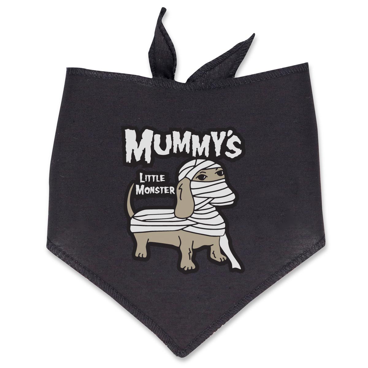 mummy’s little monster dog bandana - bean goods