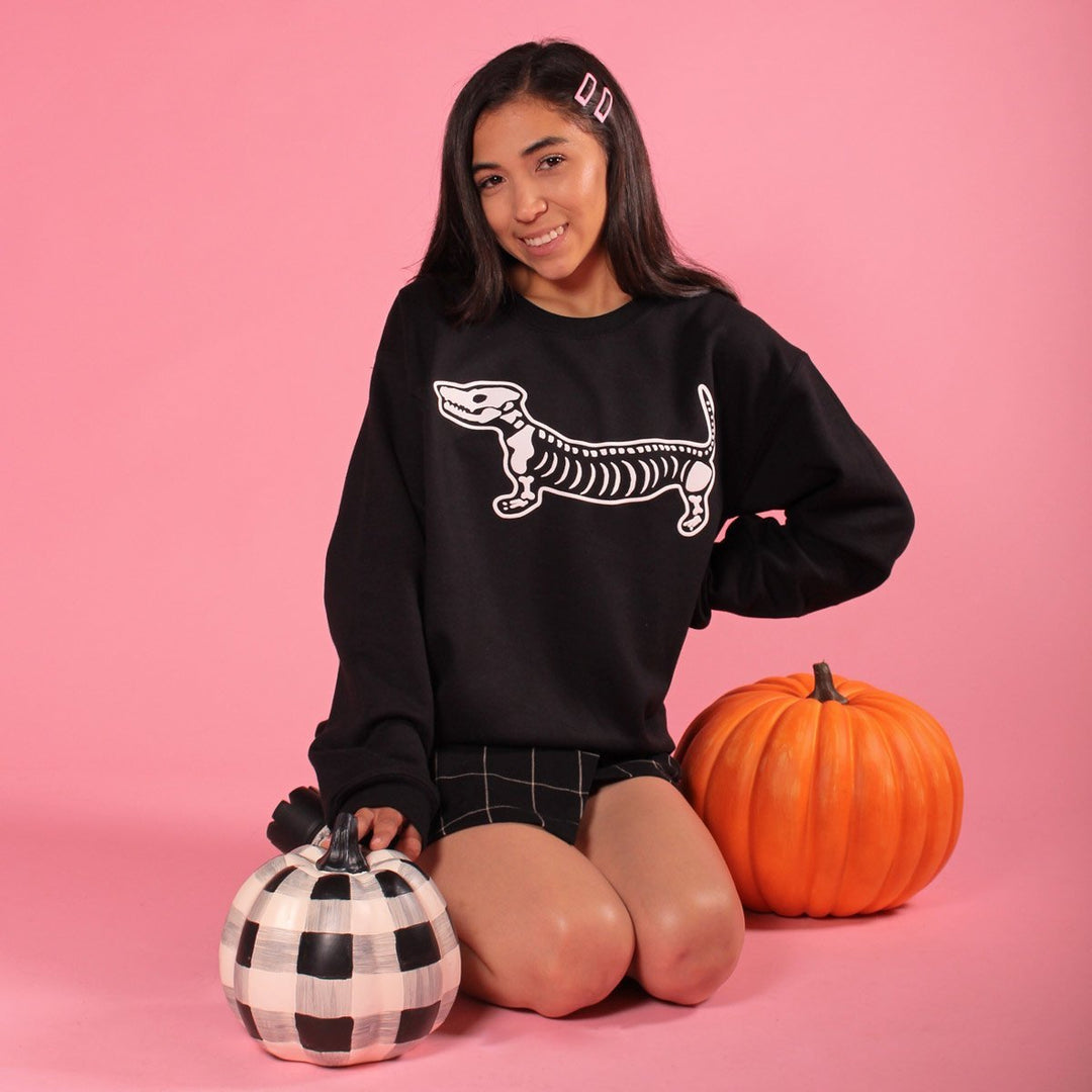 skeleween unisex crew sweatshirt - BeanGoods