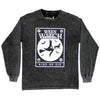 ween witch unisex long sleeve tee | black mineral wash