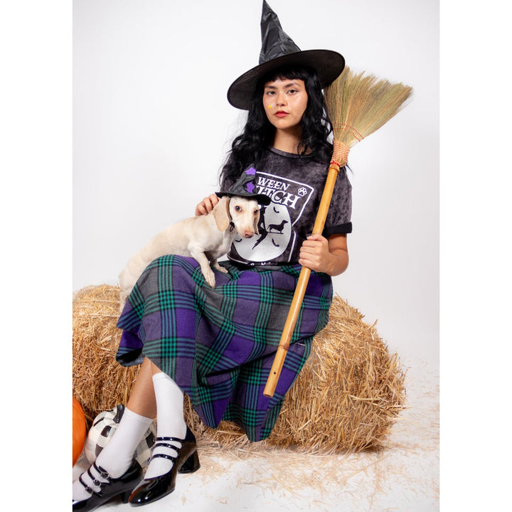 ween witch unisex tee | black mineral wash - bean goods
