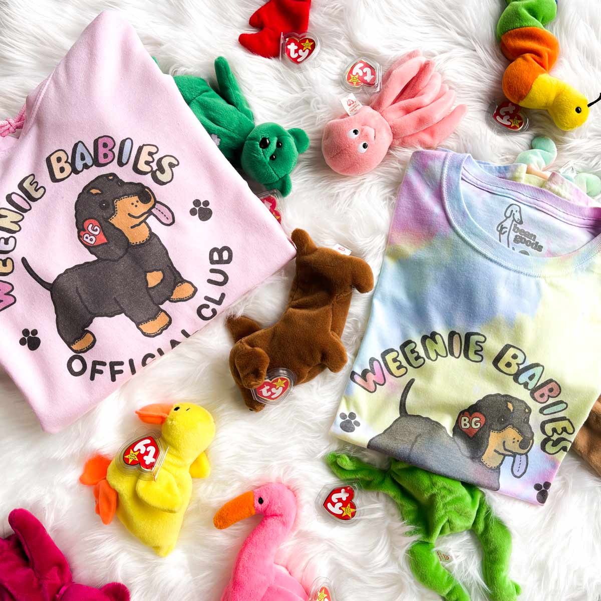 weenie babies unisex hoodie | pink - BeanGoods