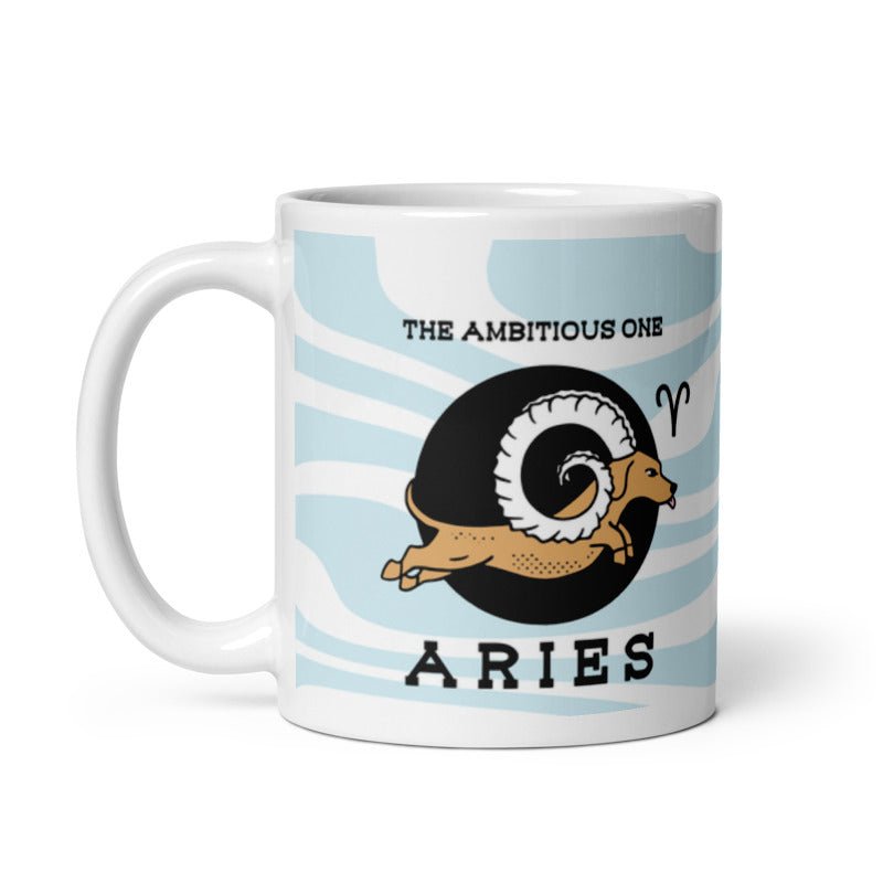 Astrology Dachshund Mug Pick Your Sign bean goods