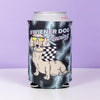 wiener dog racing can cooler