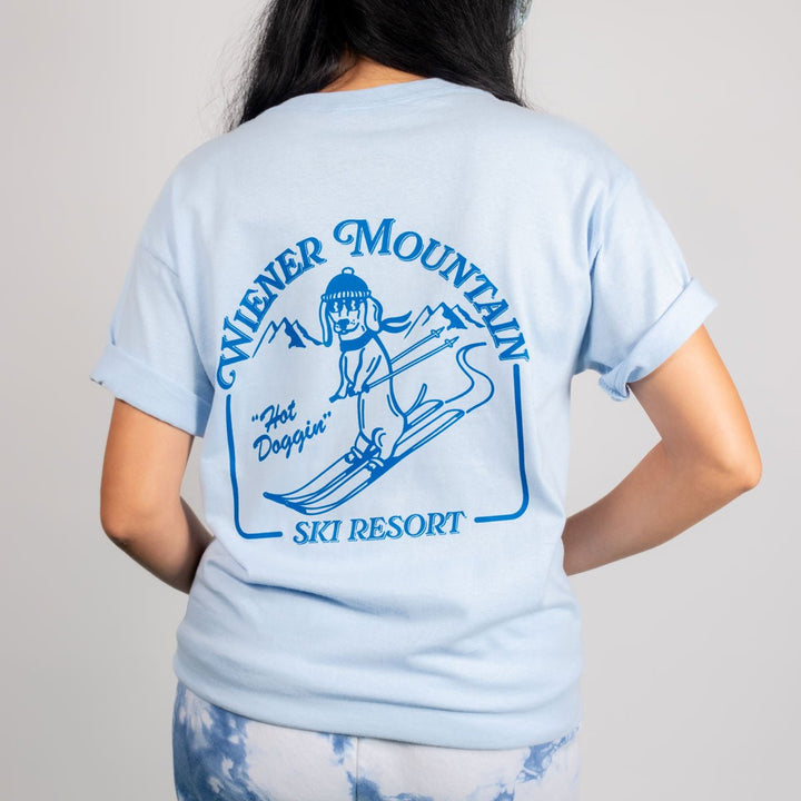 wiener mountain ski resort unisex tee - bean goods