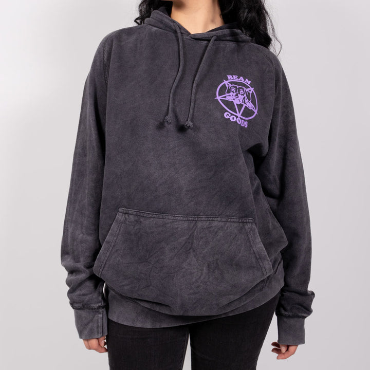 wiener worship unisex hoodie | vintage wash - bean goods