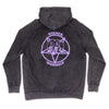 wiener worship unisex hoodie | vintage wash black