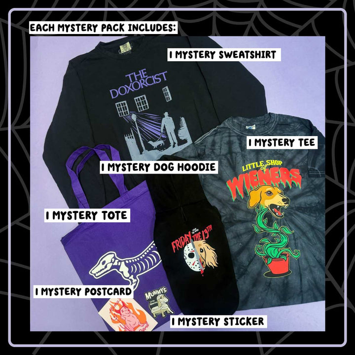 *150 PACKS AVAILABLE* HALLOWEENIE MYSTERY PACK - bean goods